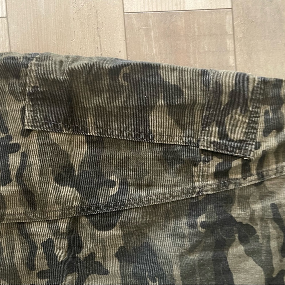 Baggy Cargo men’s Camouflage Wide Leg Pants -new in bag -100%cotton camo Large - Picture 4 of 7